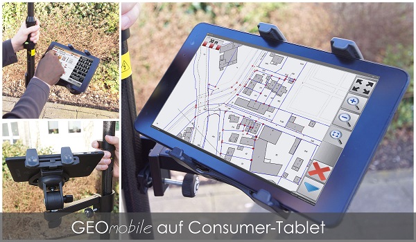 GEOmobile auf Consumer-Tablet